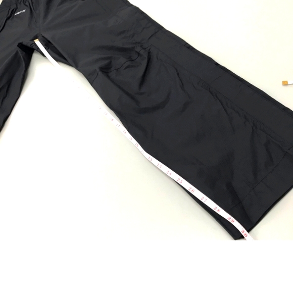 The North face black snow ski rain lightweight pants size small - Picture 1 of 8